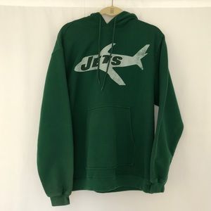 Men’s Vintage New York Jets Pullover Logo Hoodie